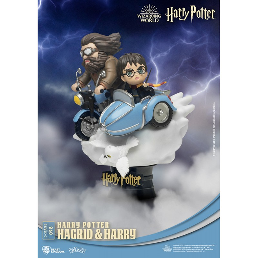 Harry Potter Harry Binario 9 3/4 , con Edvige Personaggio da collezione