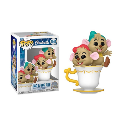 Funko Pop! Disney: Cenerentola -  Giac & Gas Gas 75th