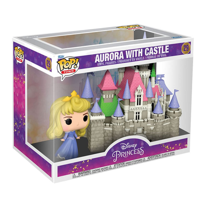 DISNEY FUNKO POP! TOWN: ULTIMATE PRINCESS AURORA CASTLE