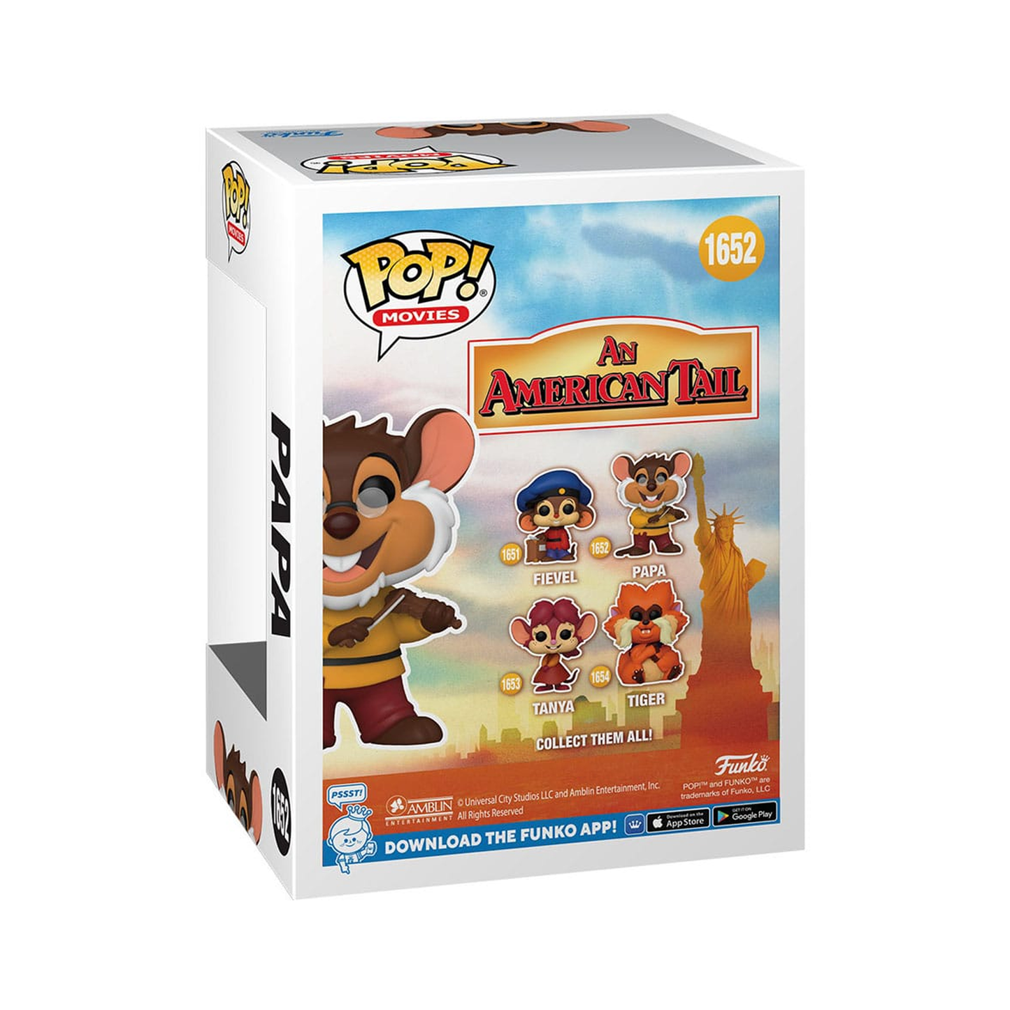 FUNKO POP! - FIEVEL SBARCA IN AMERICA : PAPA