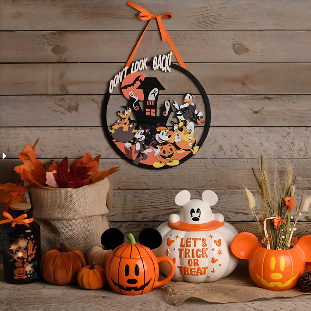 DISNEY: TOPOLINO & FRIENDS - TARGA HALLOWEEN