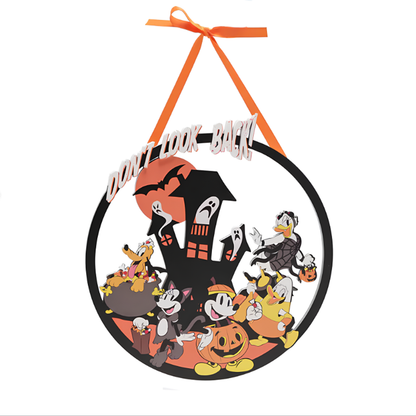 DISNEY: TOPOLINO & FRIENDS - TARGA HALLOWEEN