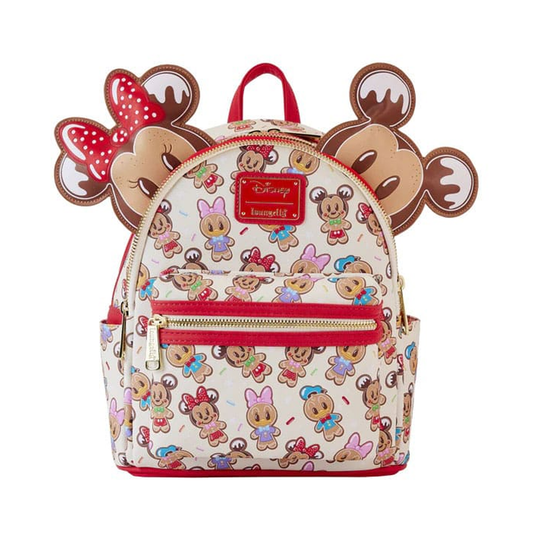 LOUNGEFLY: MICKEY & FRIENDS - GINGERBREAD COOKIE