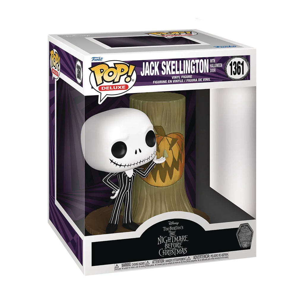 FUNKO POP - NIGHTMARE BEFORE CHRISTMAS 30th: JACK HALLOWEEN TOWN DOOR