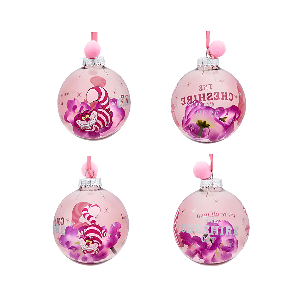 DISNEY: ALICE IN WONDERLAND - SET PALLINE NATALE