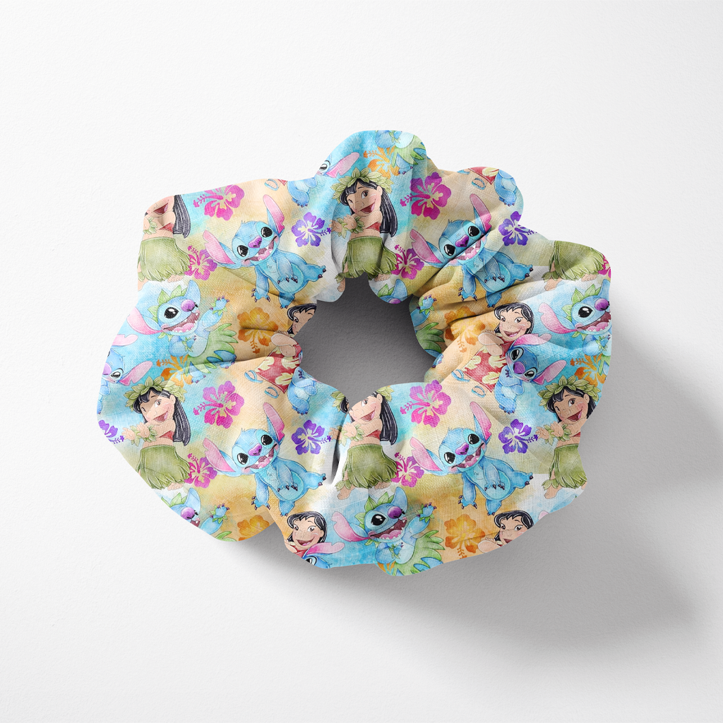 SCRUNCHIE LILO E STITCH ALOHA