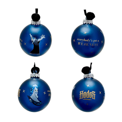 DISNEY: VILLAINS - SET PALLINE NATALE