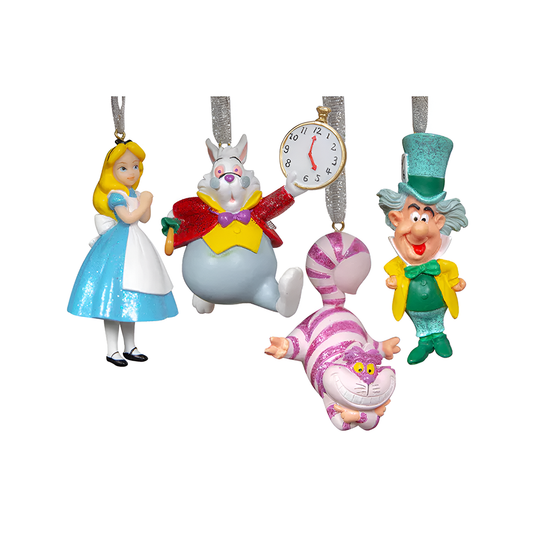 DISNEY: ALICE IN WONDERLAND - SET DECORAZIONI (4 PZ)