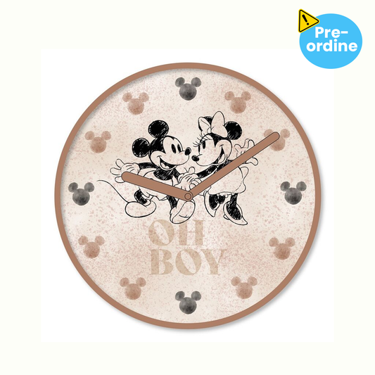 DISNEY MICKEY & MINNIE: OROLOGIO DA PARETE