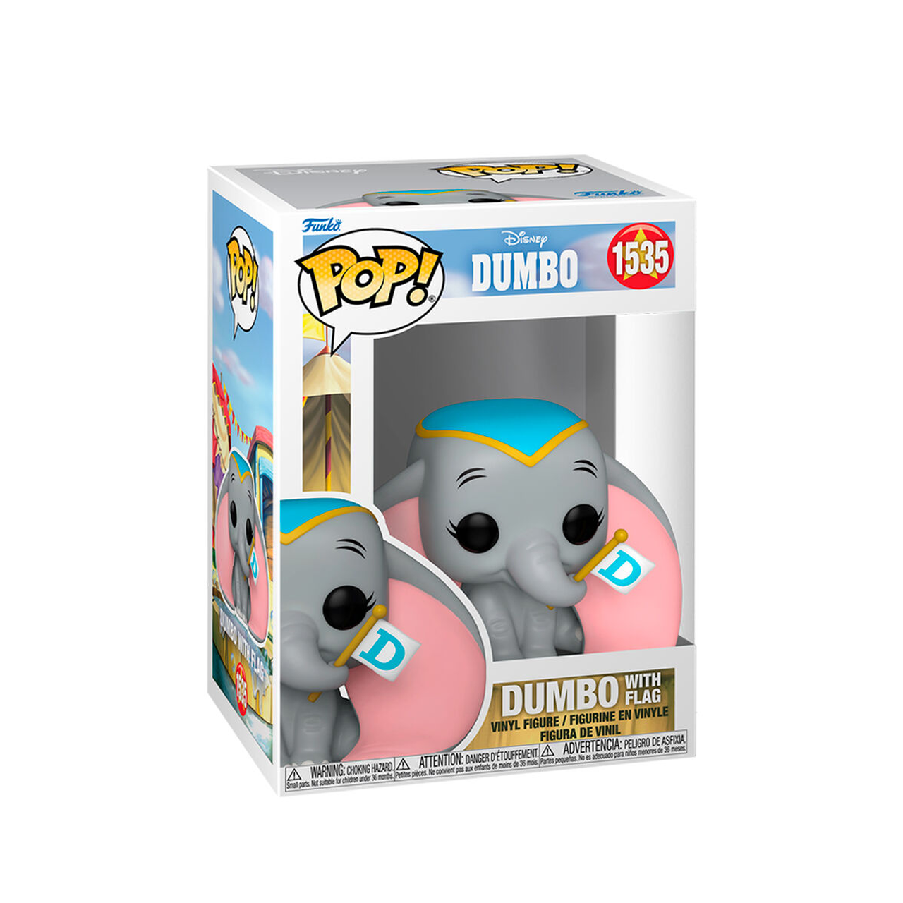 Funko Pop! Disney: Dumbo con Bandiera