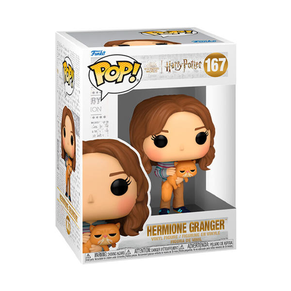 FUNKO POP! HARRY POTTER E IL PRIGIONIERO DI AZKABAN - HERMIONE & GRATTASTINCHI