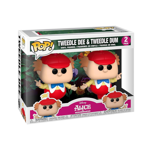 DISNEY FUNKO POP! - ALICE  NEL PAESE DELLE MERAVIGLIE: PINCO PANCO & PANCO PINCO