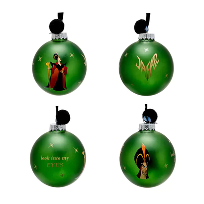 DISNEY: VILLAINS - SET PALLINE NATALE