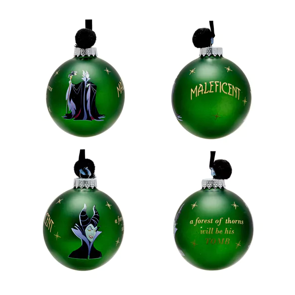 DISNEY: VILLAINS - SET PALLINE NATALE