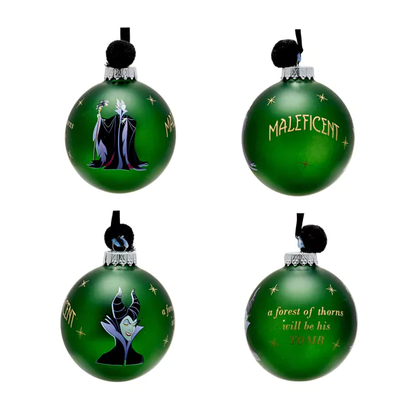 DISNEY: VILLAINS - SET PALLINE NATALE