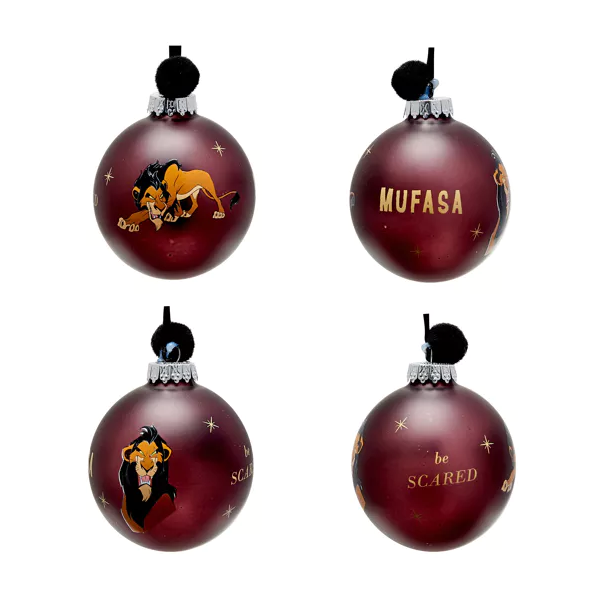 DISNEY: VILLAINS - SET PALLINE NATALE