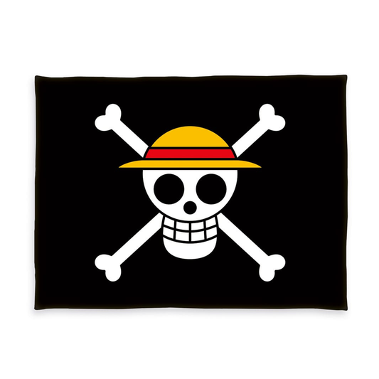 ONE PIECE - COPERTA PILE LOGO