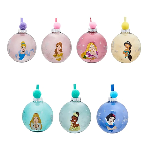 DISNEY: PRINCIPESSE - SET PALLINE NATALE