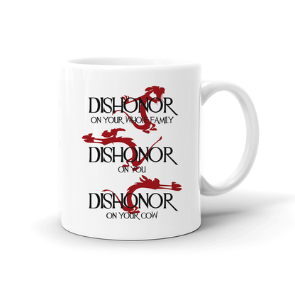 TAZZA MULAN DISHONOR