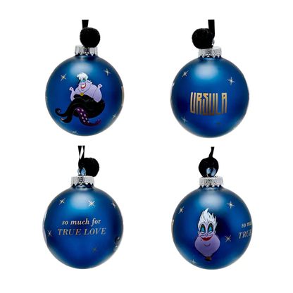 DISNEY: VILLAINS - SET PALLINE NATALE