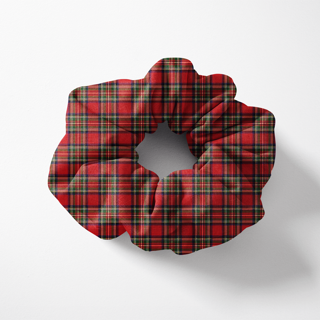 SCRUNCHIE CHRISTMAS TARTAN