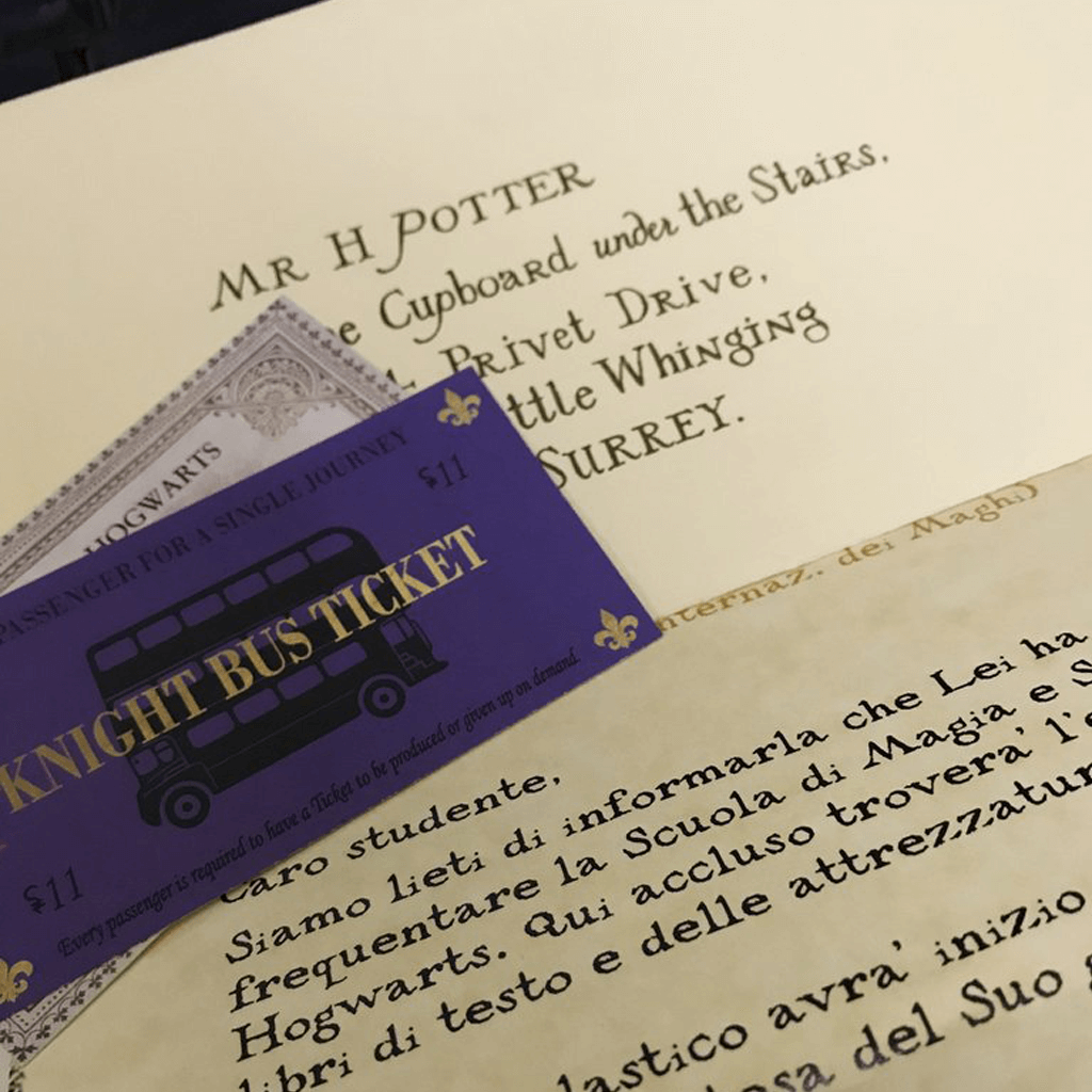 LETTERA PERONALIZZATA ACCETTAZIONE HOGWARTS