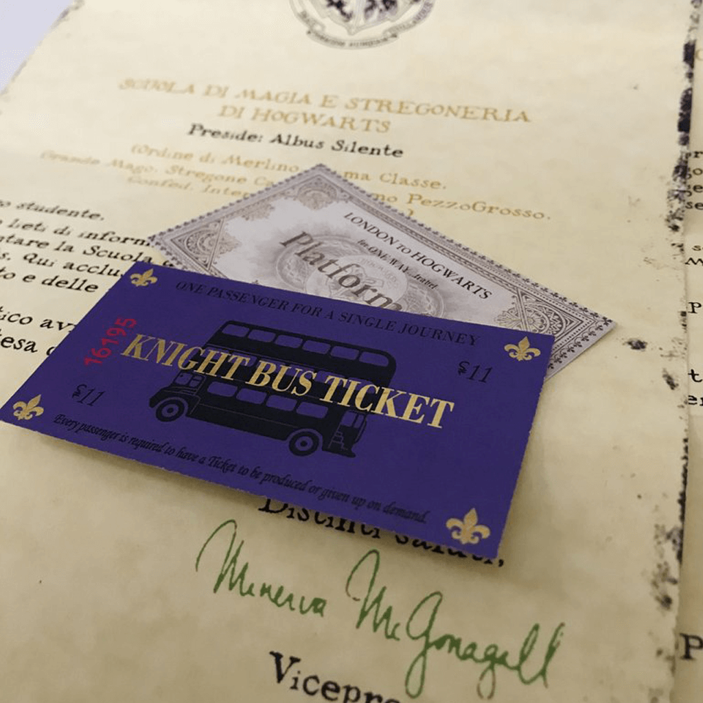 LETTERA PERONALIZZATA ACCETTAZIONE HOGWARTS